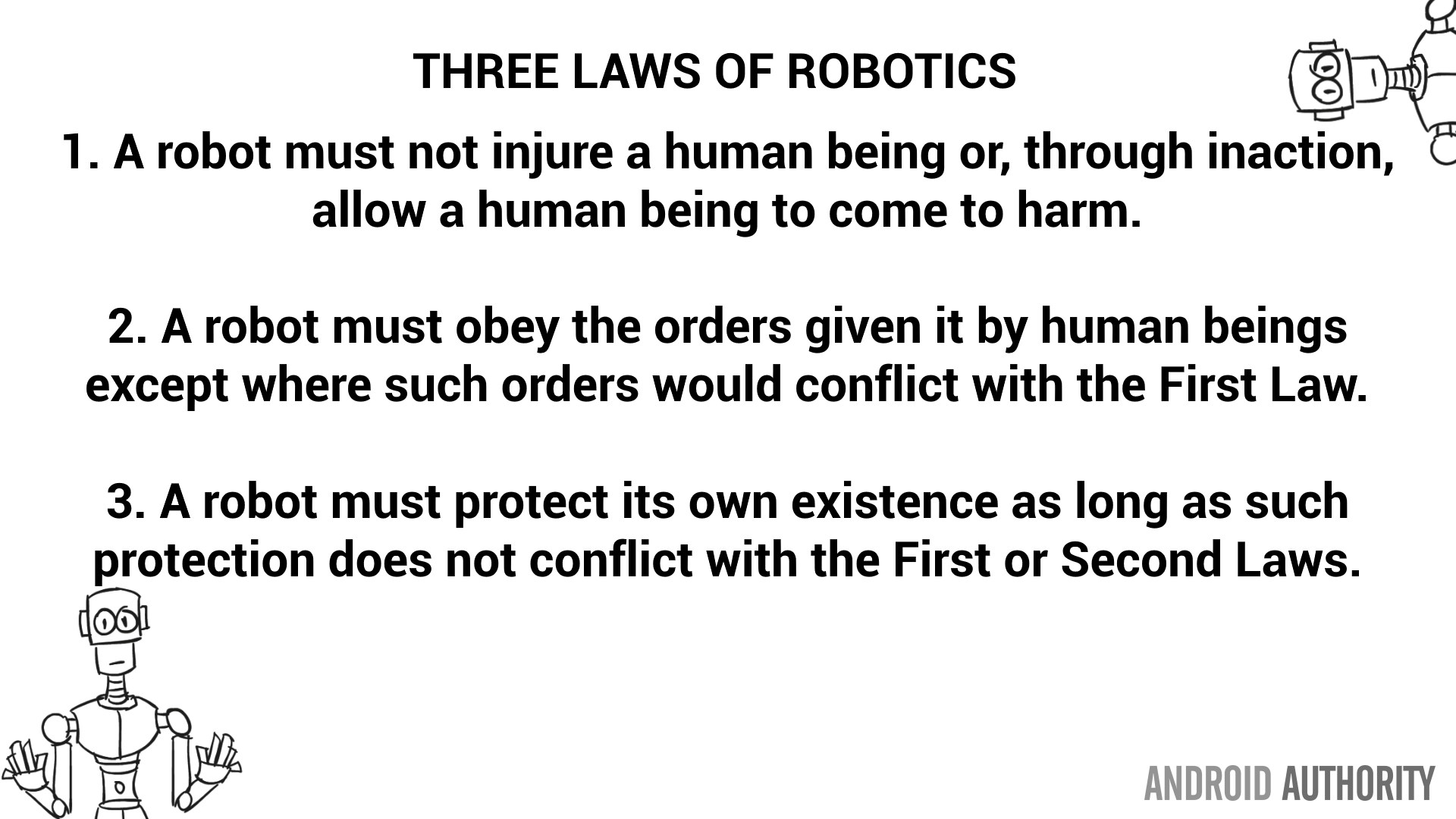 the three laws of robotics